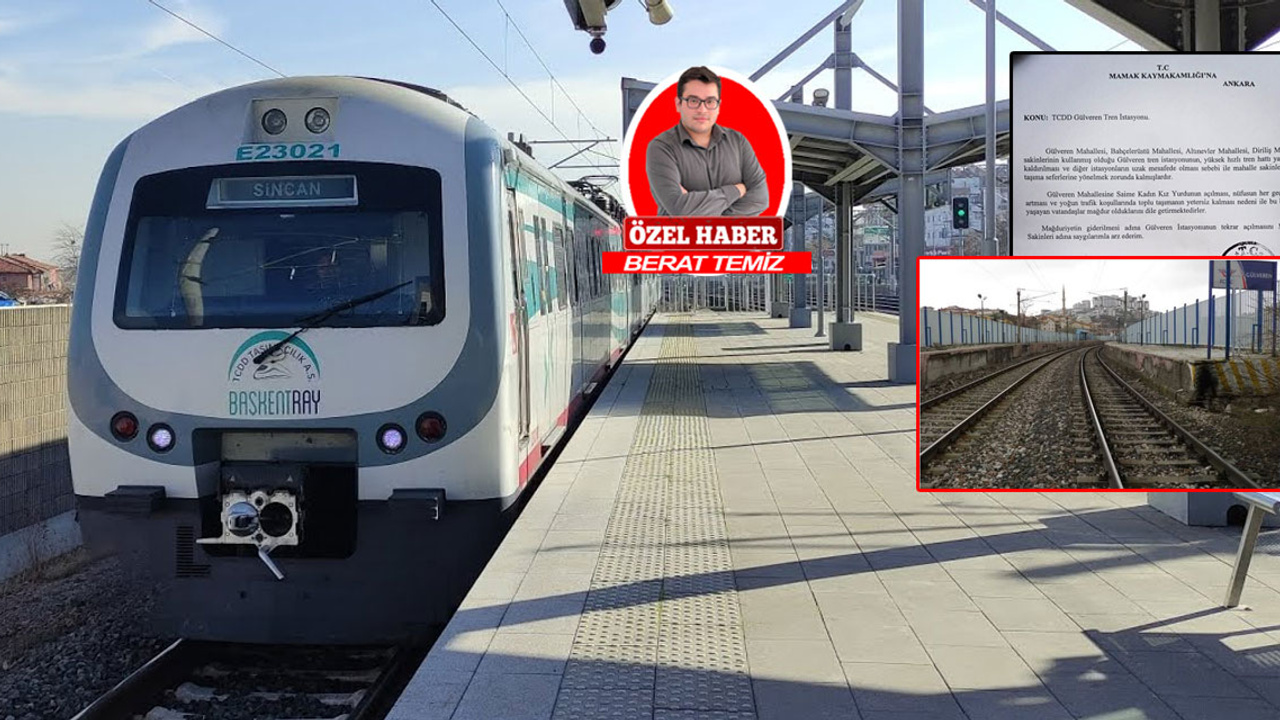 Ankara'da yeni tren istasyonu talebi: Kapatılan istasyon yeniden açılsın