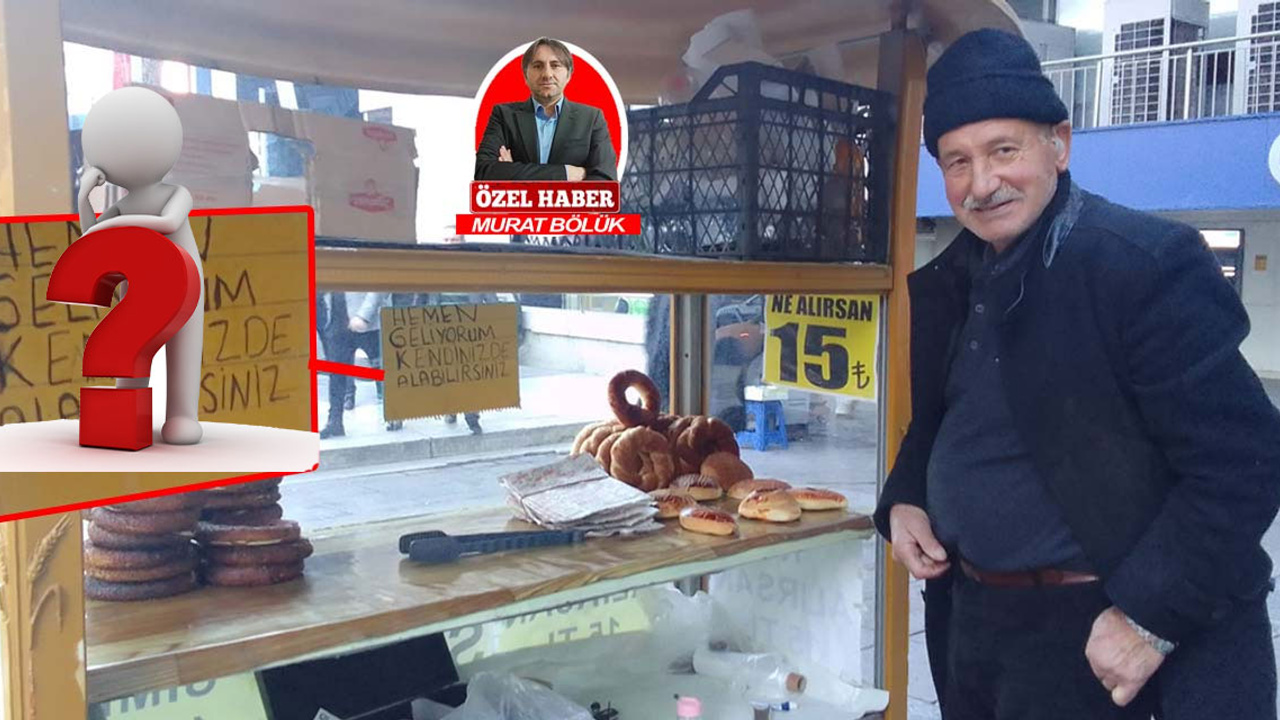 Ankara'da simit büfesi işletmecisi Bekir A. bu davranışıyla "İnsanlık hâlâ ölmemiş" dedirtiyor