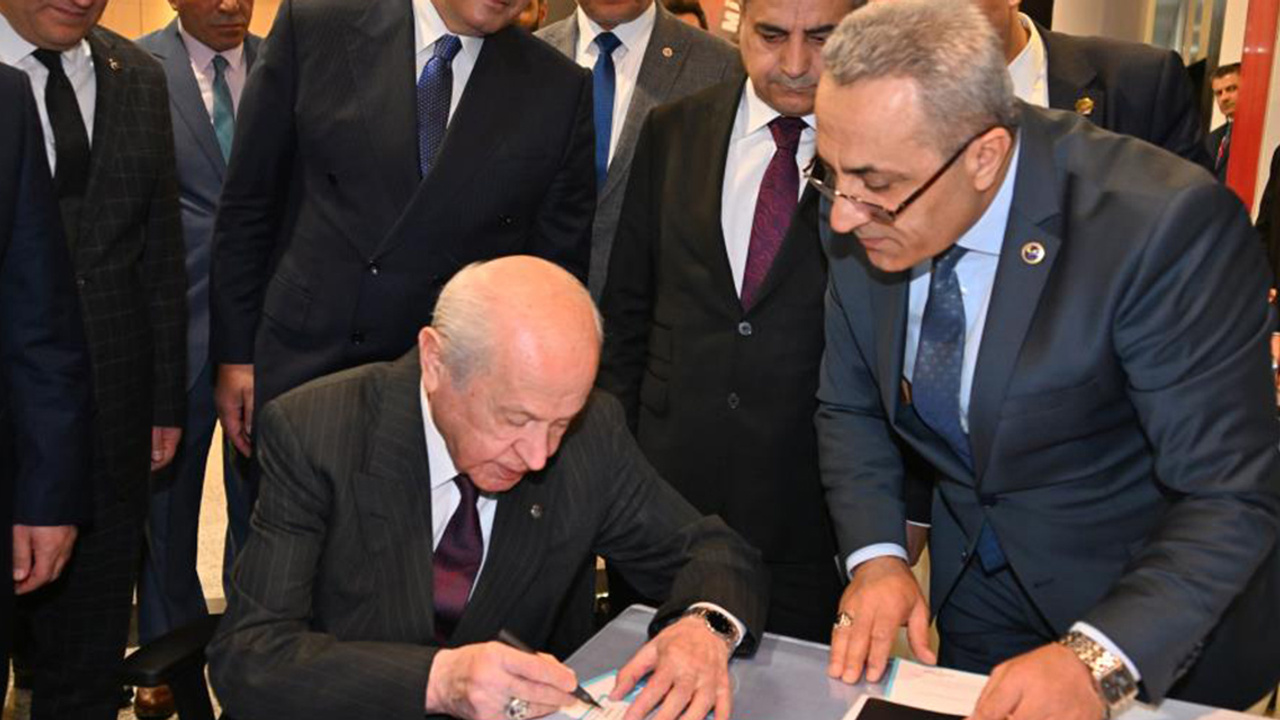 Bahçeli milletvekili adaylık başvurusu yaptı