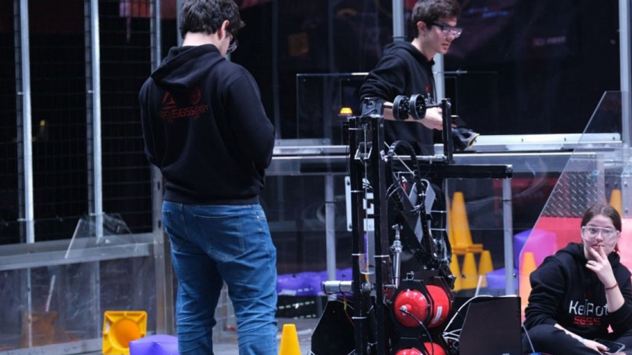 Robot yarışması FRC'nin sayesinde öğrenciler ABD'ye gidecek