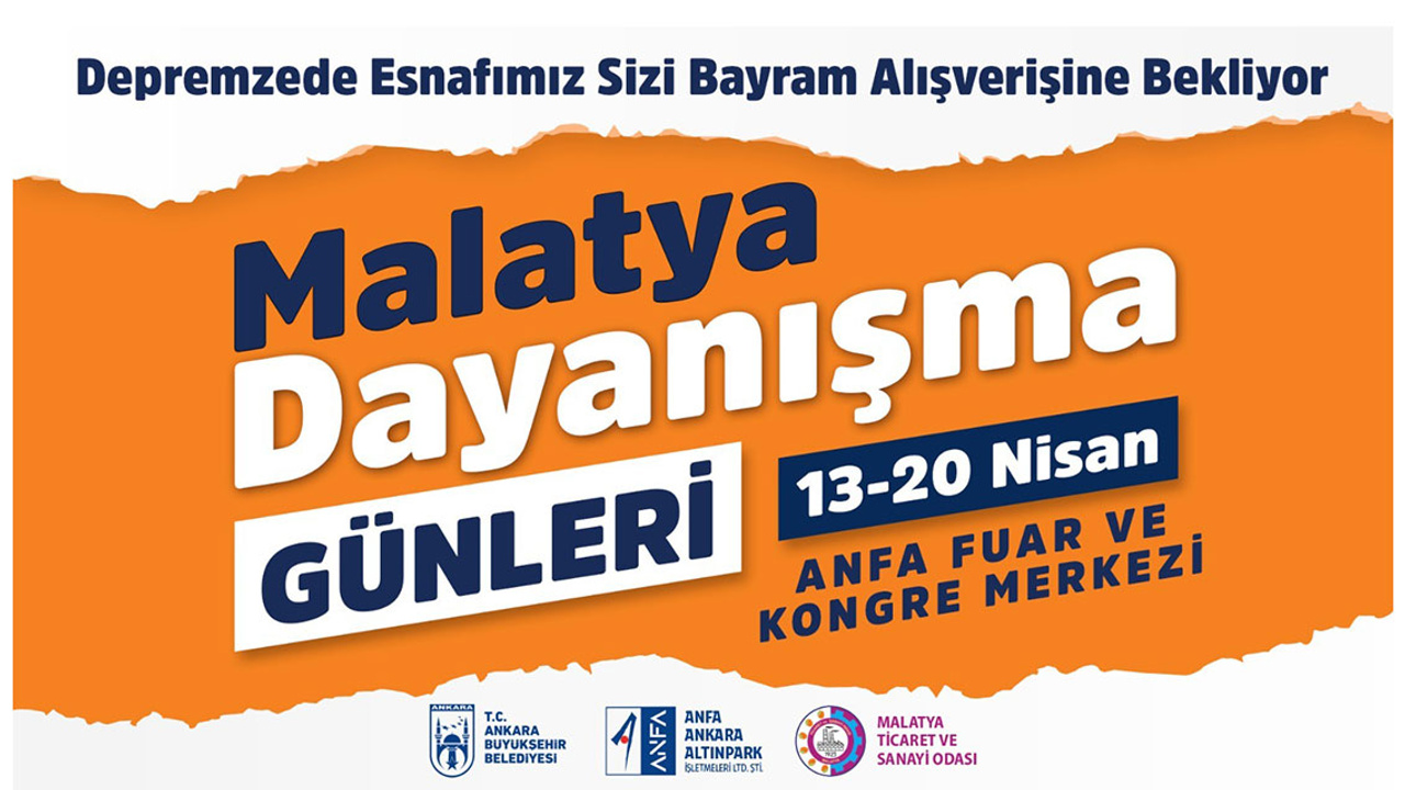 Malatya Dayanışma Günleri... ABB bu kez Malatyalı esnafı ağırlıyor
