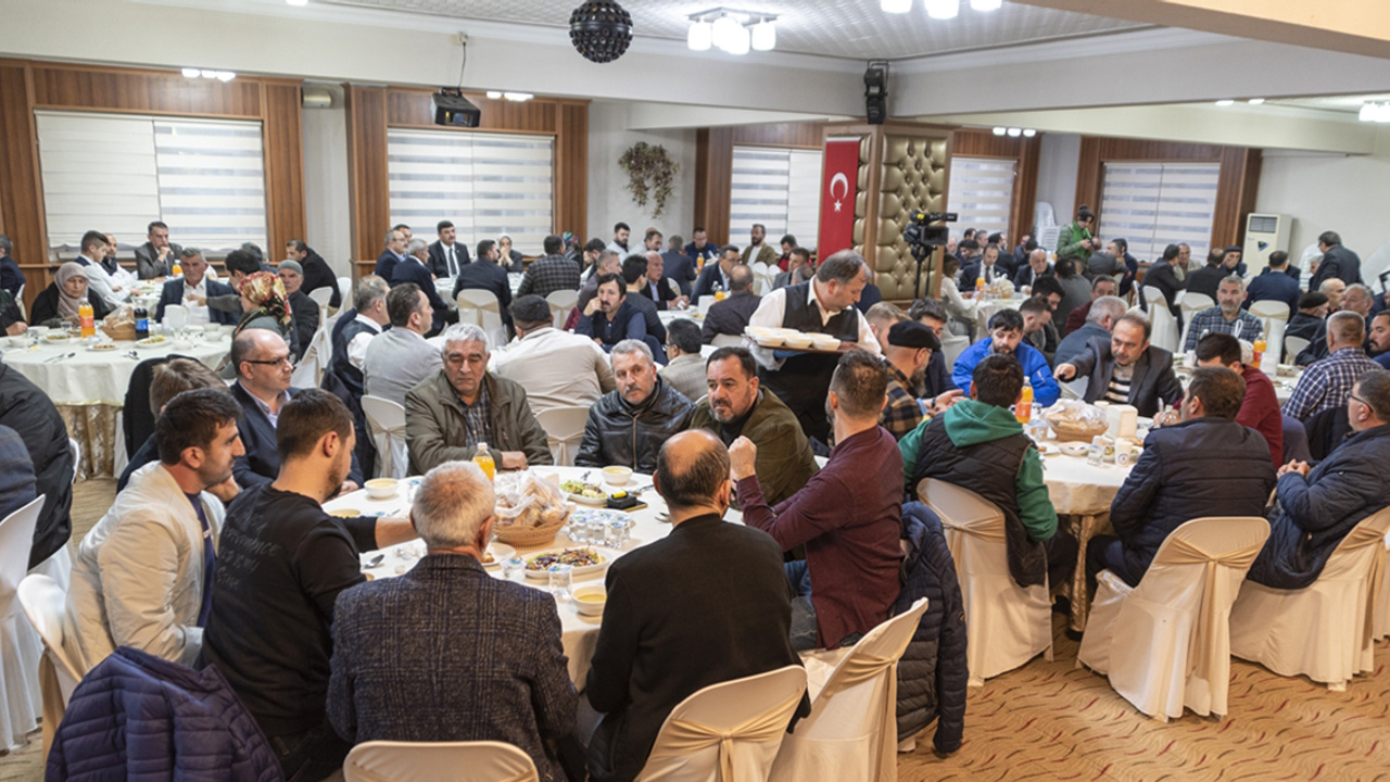 Kahramankazan Kent Konseyinden iftar programı