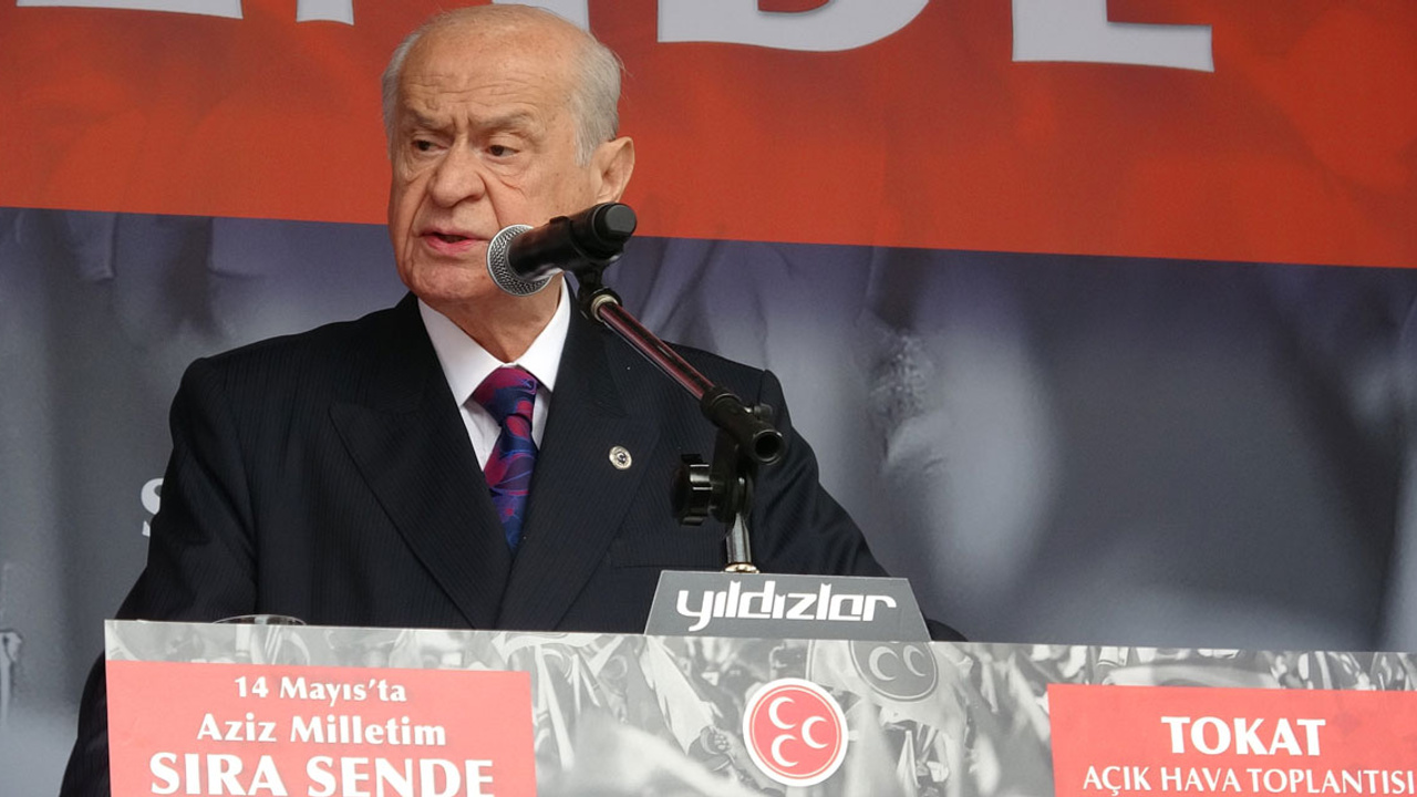 'Adayımız Recep' diyen Devlet Bahçeli'nin sesi Tokat'ta yankılandı