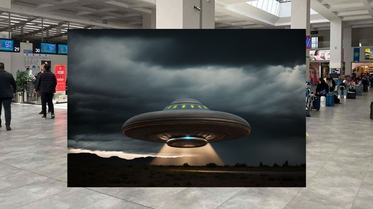 Gaziantep'te UFO mu görüldü? Gaziantep Havalimanı'nda ne oldu? Gaziantep'te UFO telaşı!