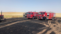 Yozgat Sorgun’da 200 dekar ekili tarım arazisi küle döndü