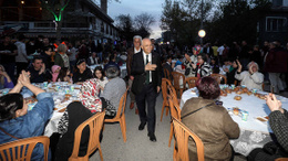 Yenimahalle'de iftar programına katılım yoğun!