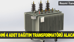 DHMİ 4 adet dağıtım transformatörü alacak