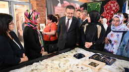 Altındağlı kadınların eserleri görücüye çıktı