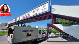 Ankara Büyükşehir Belediyesi, Demetevler Cemre Parkı üst geçidini yeniliyor