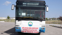 Gölbaşı Belediyesinden Kurban bayramı için vatandaşa ücretsiz ulaşım desteği