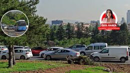 Bayram tatilinin ardından Ankara güne trafik yoğunluğuyla başladı