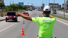 Kırıkkale'de son bir haftada 131 araç trafikten men edildi!