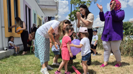 Sincan'da minikler Plevne Anne Çocuk Oyun Evi’nde eğleniyor