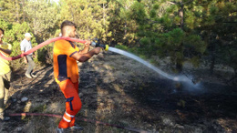 Yozgat'ın Çekerek ilçesindeki orman yangını kontrol altına alındı