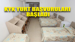 KYK yurt başvuruları başladı