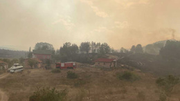 Ankara'da çıkan yangının görgü tanığı yaşadığı paniği anlattı