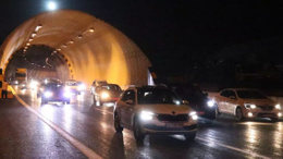 Bolu Dağı tüneli trafiğe açıldı