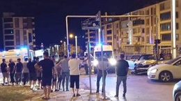 Elmadağ’da vatandaş yol kapattı