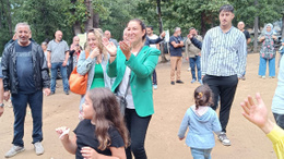 İstanbul'da Mucurluların yağmura rağmen coşkulu buluşması