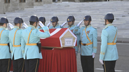 Yaşamını yitiren eski milletvekili Beyti Arda için TBMM'de tören düzenlendi