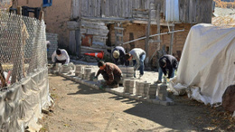 Çamlıdere'de üstyapı çalışmaları aralıksız devam ediyor!