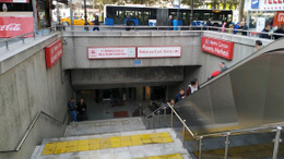 Kızılay metrosunda musluklar kullanılamaz hale getirildi