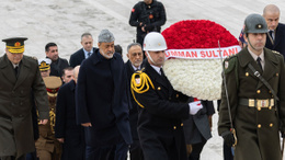 Umman Sultanı Bin Tarık, Anıtkabir'de