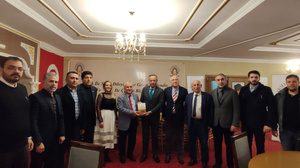 AK Parti Genel Başkanvekil Yardımcısı Hacı Turan Kırşehirliler Vakfı'na ziyarette bulundu