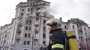 44 günün sonunda Rusya, Ukrayna'nın Başkent'i Kiev'i vurdu!