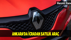Ankara'da icradan satılık araç