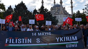 Kırıkkale'de İsrail katliamları protesto edildi