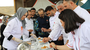 Gastro Sincan’ın şef adayları hünerlerini sergiledi