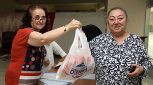 Yenimahalle'de bulunan Derman Market’ten 80 bin kişi yararlandı