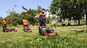 Çankaya'da parklarda yenileme ve bakım çalışmaları sürüyor