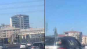 Protokol yolunu kapatan düğün konvoyuna tepki!