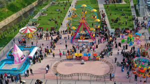 Keçiören'de lunapark hizmete girdi