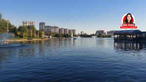 Göksu Parkı'nda bakım ihmali: Susuz Göl kokuyor, yürüme yolları tehlike saçıyor