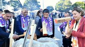 Kırşehir'de Geleneksel Bulgur Festivali'ne Vali Demiryürek de katıldı