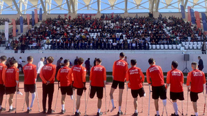 Kırşehir’de Ampute Milli Futbol Takımı gösteri maçı yaptı