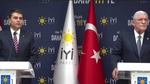 İYİ Parti Genel Başkanı Müsavat Dervişoğlu, Demokrat Parti Genel Başkanı Gültekin Uysal'la bir araya geldi: İş birliği mesajı