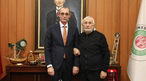 Başkan Beşikcioğlu, Müjdat Gezen’i ağırladı