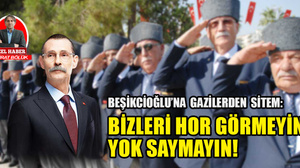 Erdal Beşikcioğlu’na bir sitem de gazilerden: Bizleri hor görmeyin, yok saymayın!