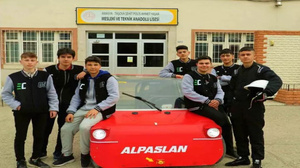 Liselilerin yaptığı elektrikli araç TEKNOFEST’te yarışacak