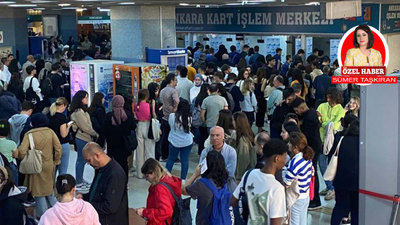 Ankara metrosundaki kalabalığın nedeni belli oldu