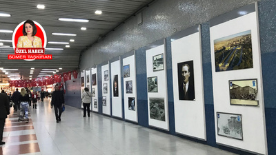 Ankara Kızılay Metrosu Atatürk ve Cumhuriyet renkleriyle süslendi