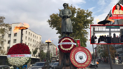 Atatürk Ankara'nın her yerinde anılıyor