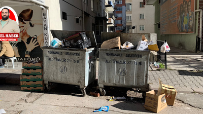 Yenimahalle Demetevler'de sokaklar çöpten geçilmiyor! Vatandaşlar Yenimahalle Belediyesinden hizmet bekliyor