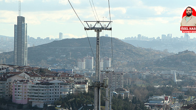 Keçiören Subayevleri ve Tepebaşı arasındaki teleferik bakımda! Ne zaman biteceği belirsiz!