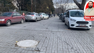 Etlik Caddesi üzerinde kaldırımlar araçlardan geçilmiyor | Denetim yok!