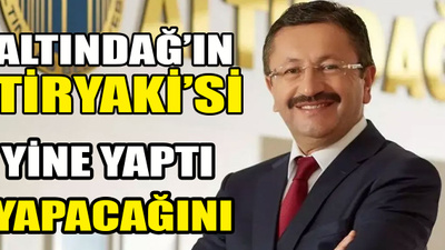 "Altındağ'ın Tiryaki'si" yine yaptı yapacağını!